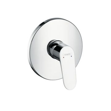 Baterie dus monocomanda Hansgrohe Focus incastrata, corp exterior