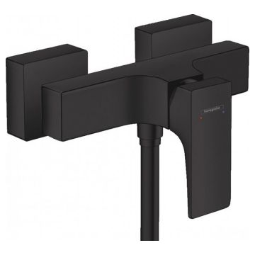 Baterie dus monocomanda Hansgrohe Metropol negru mat