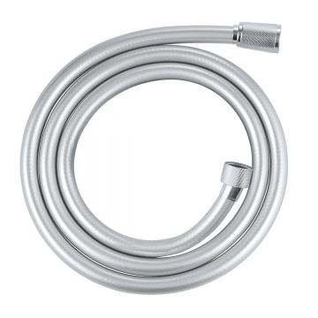 Furtun de dus Grohe Silverflex Longlife, 1.5 m, presiune maxima 12 bar,antirasucire-26346000