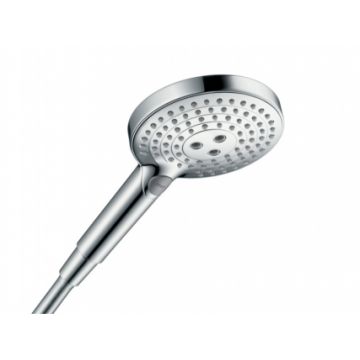 Para dus Hansgrohe Raindance Select S120 alb-crom, 3 jeturi