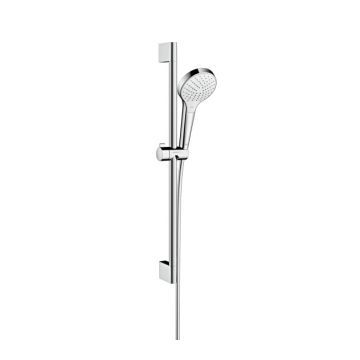 Set dus cu bara de 65 cm Hansgrohe Croma Select S Vario alb/crom