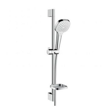 Set dus Hansgrohe Croma Select E cu savoniera