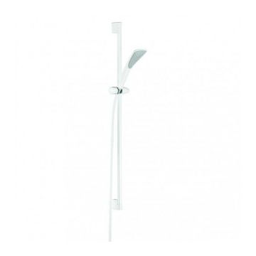 Set dus Kludi Fizz cu para 1 jet, furtun 1600 mm si bara 900 mm, alb Set dus Kludi Fizz cu para 1 jet, furtun 1600 mm si bara 900 mm, alb