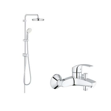 Sistem dus Grohe New Tempesta 210+baterie cada Eurosmart- (26381001, 33300002)