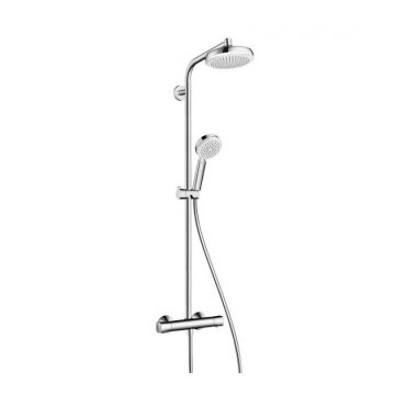 Sistem dus Hansgrohe Crometta 160, brat de 35 cm, un jet