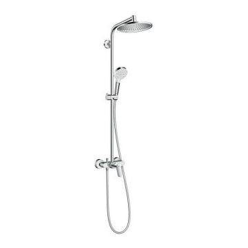 Sistem dus Hansgrohe Crometta S 240 cu baterie monocomanda