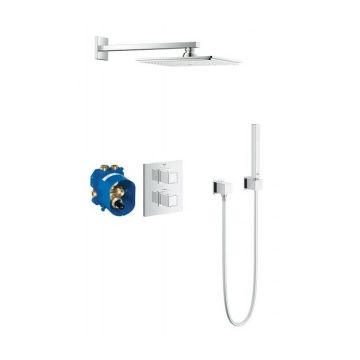 Sistem dus incastrat Grohe Grohtherm Cube Perfect cu Rainshower Allure 230