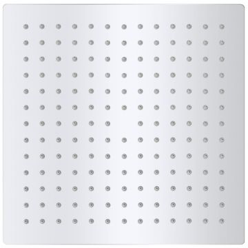 vidaXL Cap de duș tip ploaie, 2 buc., 25 x 25 cm, oțel inoxidabil