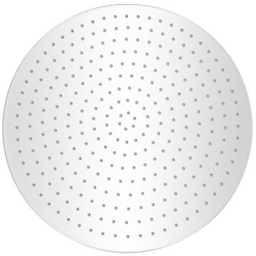 vidaXL Cap de duș tip ploaie, 2 buc., Ø 50 cm, oțel inoxidabil