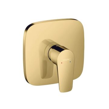 Baterie dus Hansgrohe Talis E auriu lucios incastrata