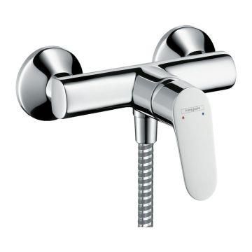 Baterie dus monocomanda Hansgrohe Focus E2 crom lucios