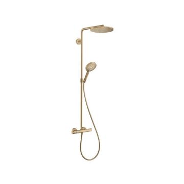 Coloana de dus cu baterie termostatata bronz periat Hansgrohe Raindance Select S 240