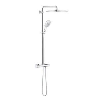 Coloana de dus cu baterie termostatata Grohe RainShower Smartactive 310 Mono