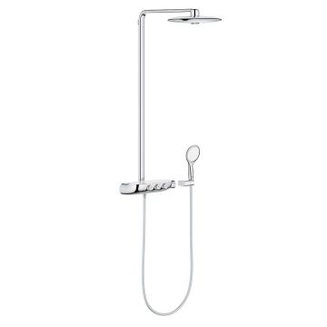 Coloana de dus cu baterie termostatata Grohe RainShower System SmartControl 360 Duo