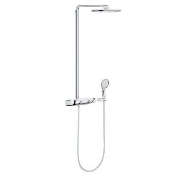 Coloana de dus cu baterie termostatata Grohe RainShower System SmartControl 360 Mono