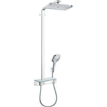 Coloana de dus cu baterie termostatata Hansgrohe Raindance E 360 ShowerTablet Select