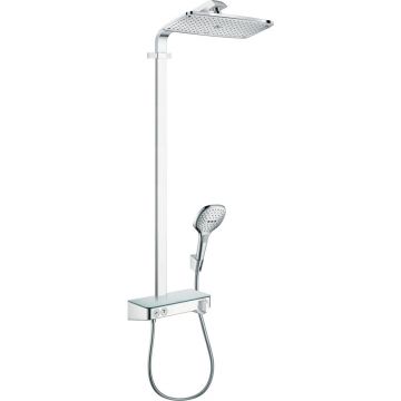 Coloana de dus cu baterie termostatata Hansgrohe Raindance E 360 ShowerTablet Select