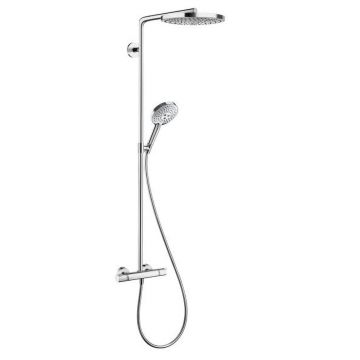 Coloana de dus cu baterie termostatata Hansgrohe Raindance Select S 240 cu 2 functii