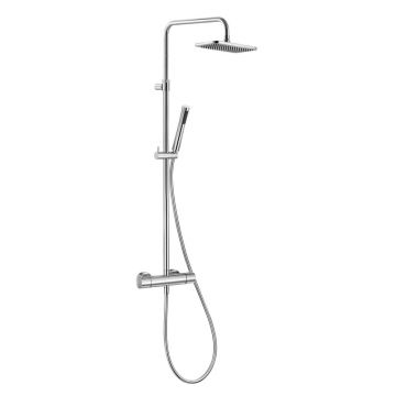 Coloana de dus cu baterie termostatata Kludi A-QA Dual Shower System si para cu 1 functie