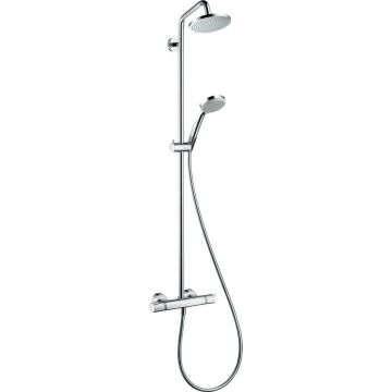 Coloana de dus cu baterie termostatata Hansgrohe Croma 160