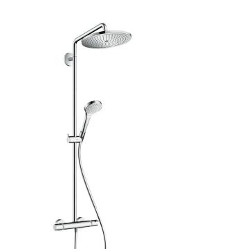 Coloana de dus cu termostat Hansgrohe Croma Select 280 Air cu 1 jet