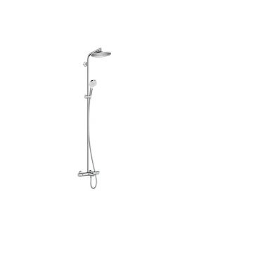 Coloana de dus cu termostat si pipa cada Hansgrohe Crometta S240