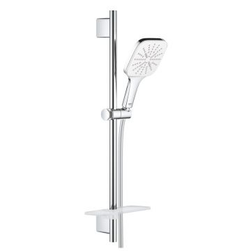 Set de dus Grohe Rainshower 130 SmartActive Cube cu 3 pulverizari