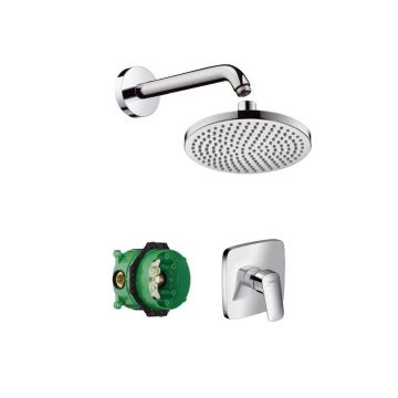 Sistem de dus Hansgrohe Design Croma Logis crom lucios