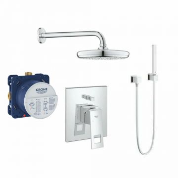 Sistem de dus incastrat Grohe Eurocube Euphoria New Tempesta crom