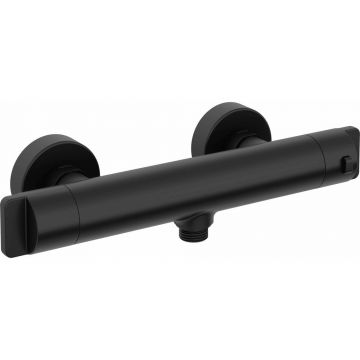 Baterie de dus termostatica Deante negru