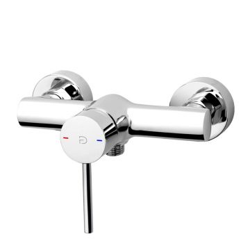 Baterie dus FDesign Flusso monocomanda crom lucios