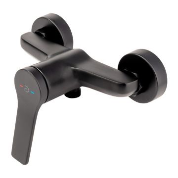 Baterie dus FDesign Seppia monocomanda negru mat