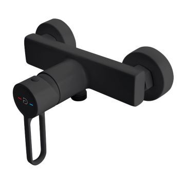 Baterie dus FDesign Zaffiro monocomanda negru mat
