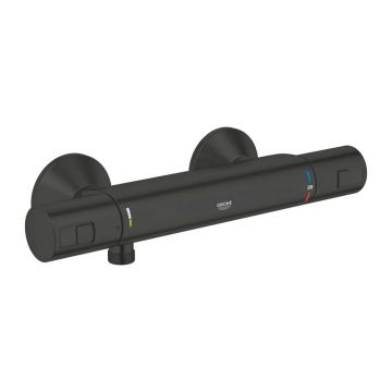 Baterie dus Grohe Precision Start termostatata negru mat
