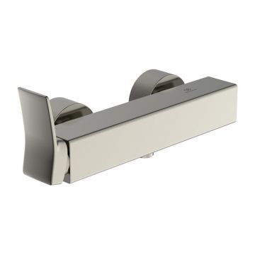 Baterie dus Ideal Standard Atelier Conca argintiu Silver Storm monocomanda