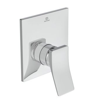 Baterie dus incastrata Ideal Standard Atelier Conca crom lucios fara corp ingropat