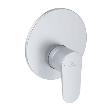Baterie dus incastrata Ideal Standard Cerafine O argintiu mat cu corp ingropat
