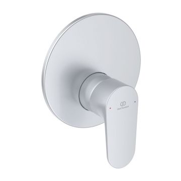Baterie dus incastrata Ideal Standard Cerafine O argintiu mat fara corp ingropat