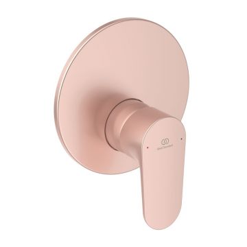 Baterie dus incastrata Ideal Standard Cerafine O rose mat fara corp ingropat