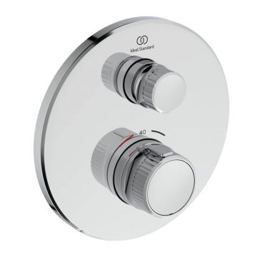 Baterie dus incastrata Ideal Standard Ceratherm Navigo crom lucios fara corp ingropat