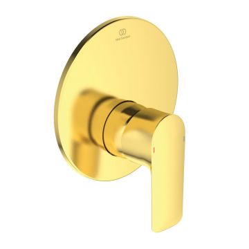 Baterie dus incastrata Ideal Standard Connect Air auriu periat fara corp ingropat