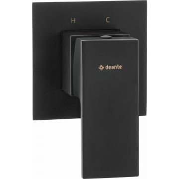 Baterie dus monocomanda incastrata Deante Anemon negru