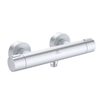 Baterie dus termostatata Ideal Standard Alu+ argintiu mat din aluminiu