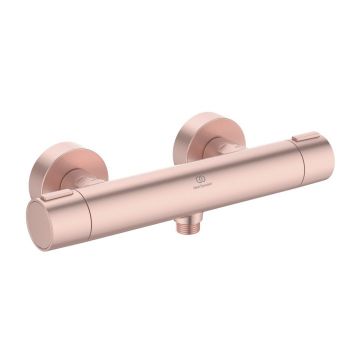 Baterie dus termostatata Ideal Standard Alu+ rose mat din aluminiu