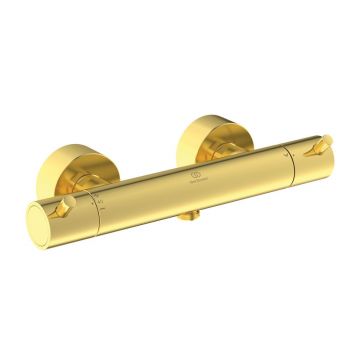Baterie dus termostatata Ideal Standard Ceratherm T125 auriu periat