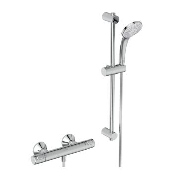 Baterie dus termostatata Ideal Standard Ceratherm T25 crom lucios cu set de dus