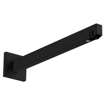 Brat de dus negru mat Hansgrohe E 39 cm