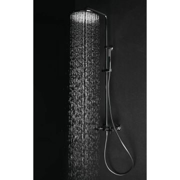 Coloana de dus cu baterie dubla comanda gri magnetic Ideal Standard Atelier Joy Neo