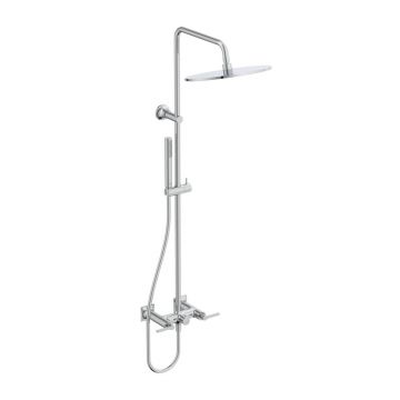 Coloana de dus cu baterie dubla comanda Ideal Standard Atelier Joy Neo cu maner in forma de levier