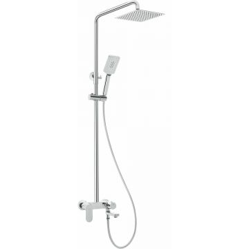 Coloana de dus cu baterie monocomanda Deante Alpinia